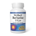 Natural Factors WellBetX Berberine - Daily Supplement Supports Metabolic Health - Formula Supports Healthy Heart - Gluten-Free & Vegan - 60 Vegetarian Capsules (60 Servings)