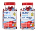 Extra Strength Acetaminophen 500mg Gelcaps - 225 Count (Pack of 2)