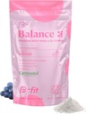 Inositol Balance 150g - Inositol 40:1 Myo & D-Chiro - Powdered Food Supplement - Berry Flavor - Folic Acid - No Additives - 100% Pure - Bottle Free