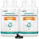 Orgabay Liposomal NAD+ Supplement 500 mg, High Absorption, Boost NAD+ with TMG 250 mg, Actual NAD Plus More Efficient Than Nicotinamide Riboside, Support Cellular Energy, Healthy Aging | 120 Softgels