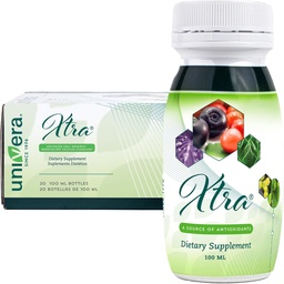Univera Xtra Minis, Multimineral fruites Complex, 15 Natural Ingredients, Stress Management, Focus & Clarity, Joint Comfort, Antioxidant Protection - 3.38 Fl Oz (Pack of 20)