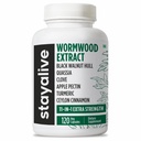STAY ALIVE Wormwood Black Walnut Clove Cleanse Extract, 11-in-1 Extra Strength Complex, 120 Pills, Herbal Supplement for Adults, Vegan, Non-GMO & Gluten Free Sweet Wormwood Capsules