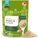 Navitas Organics Maca Powder – 100% Gelatinized Peruvian Maca for Adaptogen Smoothies, Lattes, Baking & More – Energize & Balance - USDA Organic, Non GMO, Vegan, Gluten Free (4oz. Bag, 23 Servings)
