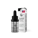 CYMBIOTIKA Colloidal Silver Liquid Supplement with Coated Silver, 20,000 PPM Mineral Concentrate, Immune Support Supplement for Adults, Easy to Use, 5 ml