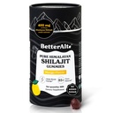 Better Alt Pure Himalayan Shilajit Gummies with Shilajit |High Potency Gold Grade| 60 Gummies for Energy Boost & Immune Support, 75 Percent + Fulvic Acid| Travel Friendly Mango Flavor