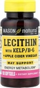 MASON NATURAL Lecithin with KELP, B 6 Plus Cider Vinegar