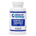 Centella Asiatica 500 mg 60 Capsules by Natural Systems - Gotu Kola Herb Moisturizer for Your Skin - Extract Also Beneficial for Calming Mind Tiredness
