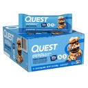 Quest Nutrition Overload Protein Bars, Cookie Commotion, 20g Protein, 1g Sugar, 3g Net Carbs, Gluten Free, 12 Count