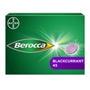 Berocca Blackcurrant Flavour 45 Effervescent Tablets