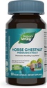 Nature's Way Horse Chestnut Extract, Premium Extract, Promotes Healthy Leg Veins*, 250 mg per Serving, Vegan, 90 Capsules (Packaging May Vary)