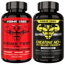 Prime Labs Prime Test Pro + Creatine HCl Capsules
