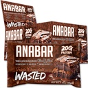 Anabar Protein Bar, Triple Chocolate Wasted, The Protein-Packed Candy Bar, No Sugar Alcohols, High Protein, Amazingly Delicious, 20 Grams of Protein (12 Bars, Triple Chocolate Wasted)