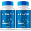 AlphaCur for Neuropathy Advanced Formula Capsules, Official AlphaCur for Nerve Pain Supplement Pills - Maximum, Strength All Natural Healthy Circulation & Stable Levels, Alpha Cur Reviews (2 Pack)