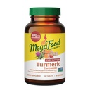 MegaFood Turmeric Curcumin Supplement for Liver Support - Turmeric Supplement with Black Pepper & Milk Thistle - 300mg Curcuminoids Per Serving - Vegan, Gluten Free, NonGMO - 60 Tablets, 30 Servings