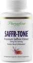 Paradise Herbs Saffr-Tone, Saffron Extract, Active Whole Spectrum Extract, Super Potent, Ultra Pure, Vegan, Non-GMO, Gluten Free, 60 Vegetarian Capsules