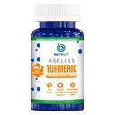 BioTrust Ageless Turmeric Supplement - CurcuWIN Turmeric Curcumin with Ginger Extract - 46x More Bioavailable, High Absorption, Long Lasting - Antioxidant Support (60 Capsules)