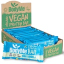 BodyMe Organic Vegan Protein Bar | Raw Chia Vanilla | Box of 12 x 2.12oz (60g) | With 3 Plant Proteins