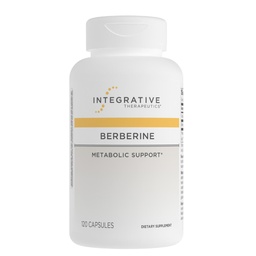 Integrative Therapeutics Berberine 1500 mg - Supports Metabolic Health & Cellular Energy Metabolism - Third-Party Tested - Practitioner-Trusted Quality - Dairy-Free & Gluten-Free-120 Capsules