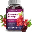 Berberine Gummies 1500 mg from Indian Barberry Root High Potency with Vitamin D & Vitamin C Supplement