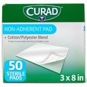 CURAD Sterile Non-Adherent Pad, 3x8 (Pack of 50)