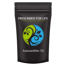 Prescribed For Life Astaxanthin, Natural 5% Astaxanthin Powder Supplement Made from Red Algae (10kg)