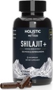 Pure Himalayan Shilajit for Men and Women - 120 Shilajit Resin Capsules with Sea Moss, Ashwagandha, Rhodiola and Ginko Biloba - Promotes Energy Boost & Immune Support (120 Count)