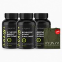 Ayuvya i-GAIN+ | Clinically Proven Ayurvedic Weight Gainer | Helps in Improving Appetite & Weight | Pack Of 3 | With Free T-shirt | As Seen on Shark Tank