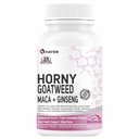 HAYER Panax Ginseng, 1000mg Hornygoatweed, Maca Root for Men Supports Focus, Stress Reduction and Consistent Performance, 99% High Strength Sugar Free Supplement 60 Tablets