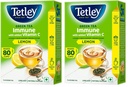 Tetley Long Leaf Green Tea, Lemon, 100g (Pack of 2)