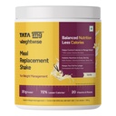 Tata 1mg Meal Replacement Shake – Vanilla |500g| 20g Protein, 20 Vitamins & Minerals, Psyllium Husk | 72% Fewer Calories | Weight Management |
