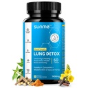 Sunme Lung Detox Supplement 60 Tablets | Natural Blend of Vasaka, Pushkarmool, Piper Longum & Licorice Herbs Extract