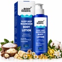 The Body Reserve Magnesium Sleep Body Lotion 250ml Topical Magnesium Chloride Supplement For Muscle Recovery, Better & Deep Sleep Magnesium Oil Lotion For Feet Helps Recovery From Muscle Cramps & Fitness
