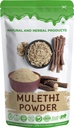 Mulethi Powder for Eating | Jeshthamadh | Pure Yashtimadhu For Drinking, Hair, Face Herbal Powder edible