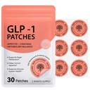 GLP-1 Support Patches for Weight Management & Metabolism Support | Easy Daily Use, Comfortable Adhesive, Non-Invasive Wellness Aid | 30 Count Patch Pack
