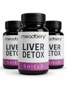 Meadbery Liver Detox Supplement For Men And Women With 600Mg Of Milk Thistle For Healthy Liver | Helps in Cleanse Liver, Natural Protection Against Fatty Liver (180 Tablets)