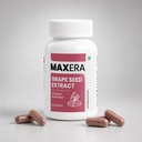Maxera Grape Seed Extract Capsules | Rich in OPCs & Antioxidants | Supports Heart Health Skin & Circulation | 60 Capsules