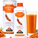 Biosash Sea Buckthorn Pulp Juice 750ml | From Certified Organic Berries , Cold-Pressed | Rich in Omega 3 6 7 9, Vitamins & Antioxidants | No Added Sugar, Glow Skin , Gut health , Immunity , Herbal, Wellness & Vitality , 50 Serves