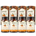 Ayuzera Wellwith by Sea Buckthorn Berry Oil Omega 7,120 Veg HPMC Capsules,60-Day Supply| Sea buckthorn capsules rich In Omega 3,6 & 9 For Muscle,Bone,Heart & Skin| Dietary Supplements,500 Mg Each, 1 Count