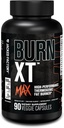 Jacked Factory Burn-XT Max - High-Performance Thermogenic Fat Burner & Appetite Suppressant for Weight Loss w/PurCaf Organic Caffeine, MitoBurn, Green Tea, Acetyl L Carnitine & More - 90 Capsules