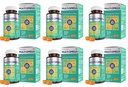 Multiomega 100% Vegan Omega Softgel|Omega 3-5-6-7-9,Vitamin D3|Support Heart,Nerve & Renal Health|Strengthens Immunity & Antioxidant Effect,60 capsules X Pack Of 6,6 count