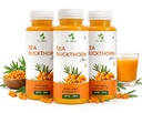 One Naturr - Sea Buckthorn Juice, Himalayan Berry Juice - 300ml, Anti-aging, Rich in Omega 3 6 7 9, Orange, Liquid Form, Gluten Free (3, 900 ml)