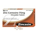 Zincasin (LeeWell) Chewable Zinc Carnosine | Leaky gut repair supplement | Strengthen Digestive system, stomach immunity, Taste buds function, Neurotransmitter Support | Healthy IBS, IBD, Gastric Ulcer Support - 60 sugar-free