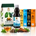 Royal Swag Wellness Kit – 30 Day Detox, Repair & Herbal Replace Program, Lung Detox Tea, Natural Syrup & Tobacco Free Nicotine Free Smoking Sticks