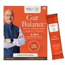 AGEasy x Wellbeing Nutrition Gut Balance for Seniors | Manages Leaky Gut & Microbial Balance | 5X More Probiotic Activity with 6 Billion CFU & Microbac | Fennel Mint Flavour, 15 Sachets (Powder Form)