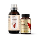 Jiva Kutki Capsules 60 Tablets & Livon Syrup 200 ML (Combo Pack of 2) | For Men & Women Liver Helps To Promote Digestion | Pure & Natural | Good for Digestion