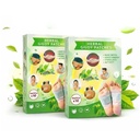 Herbal Extract 100% Natural Wormwood Leaf Extract Patch Detox Foot Pads Bamboo Vinegar Detox Foot Pads (Pack 20)