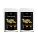 Baton Vedic White Slimming Green Tea 100g | 18 Herbal Blend for Weight Management, Gut Health & Body Cleanse | Natural Detox Infusion | No Added Sugar | Daily Wellness Drink for Men & Women(200 g)