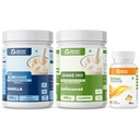 DOCTORFIT Pro Slimshake Formula 1 Vanilla 500g + ShakeMix Unflavoured 500g + Befresh Ginger Energy Drink Mix 50g | Nutritional & Protein Combo - 1050gm (Vanilla Shake + Shake Mix + Befresh Ginger)