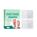 Foot patch, Herbal And Gentle Ingredient Detox Foot Pads, Natural Ingredients for Sleep Aid, Pain Relief, Toxin Removal with Bamboo Vinegar and Acupoint Micro-Massage Technology, 10 pieces