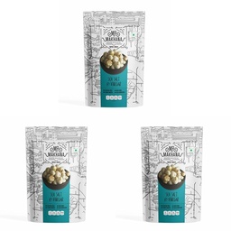 Mr. Makhana Roasted Makhana and Foxnuts | Healthy Snacks | Gluten Free | MSG Free | Antioxidant | Rich Calcium | Zero Trans Fat | Zero cholesterol (Sea Salt & Vinegar)55 gm (Pack of 3)